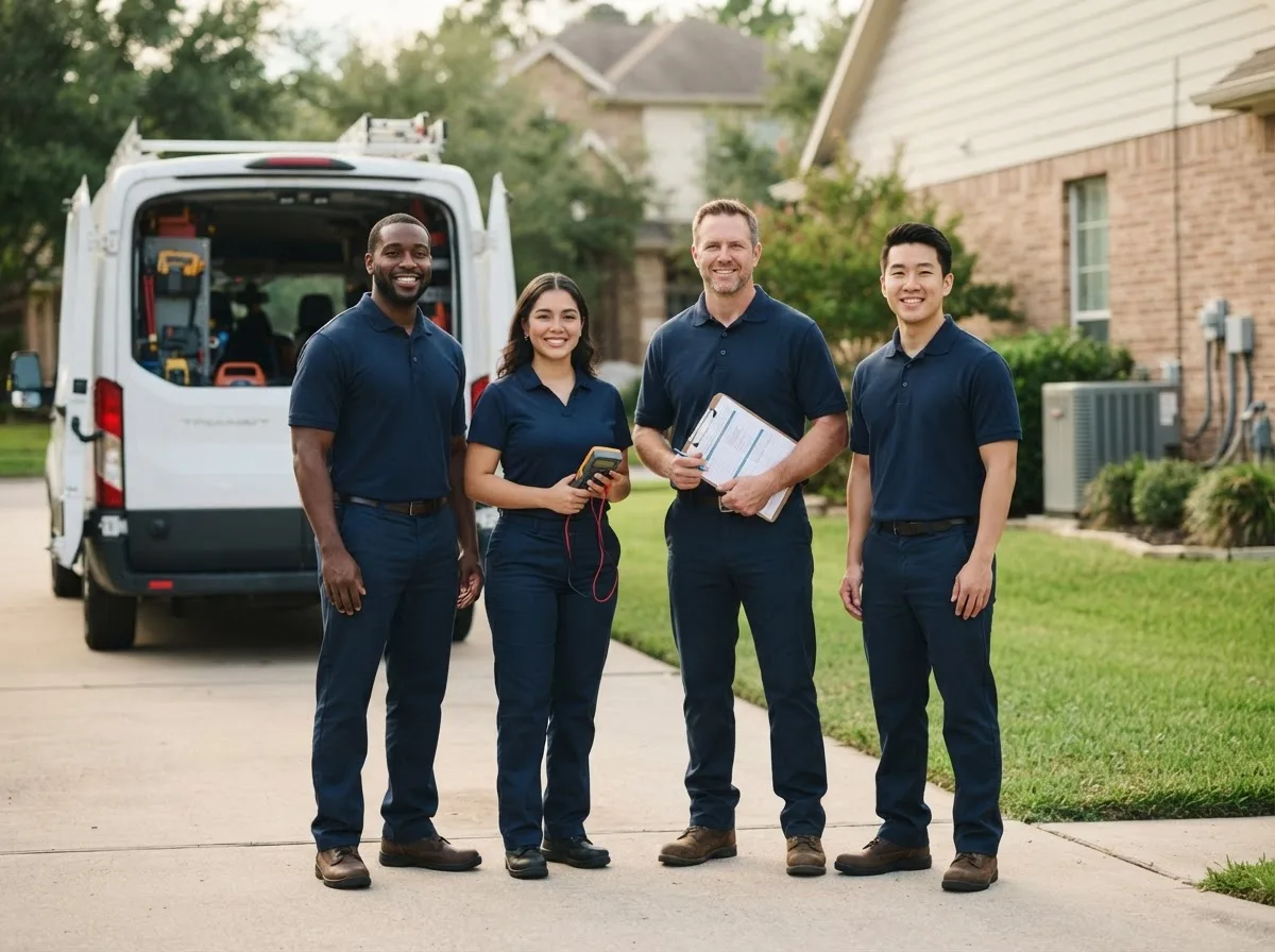 Certified HVAC technician near Juda, WI